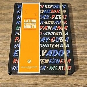 NWT Latino Heritage Month Hardcover 6x8 Lined Page Journal